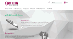 Desktop Screenshot of gimelli.ch